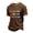Coffee, variant on Mens Be A Decent Human Rainbow Hearts Pride Print Shirt Short Sleeve Crew Neck Graphic Shirts Parades Rainbow Thirts
