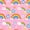Pink 02, variant on Manfei Rainbow Unicorn Zipper Twin Comforter Sets with Fitted Sheet and 2 Pillowcases, Cartoon Magic Animal Zipper Bedding Set, Blue, Stars Reversible, 4pcs