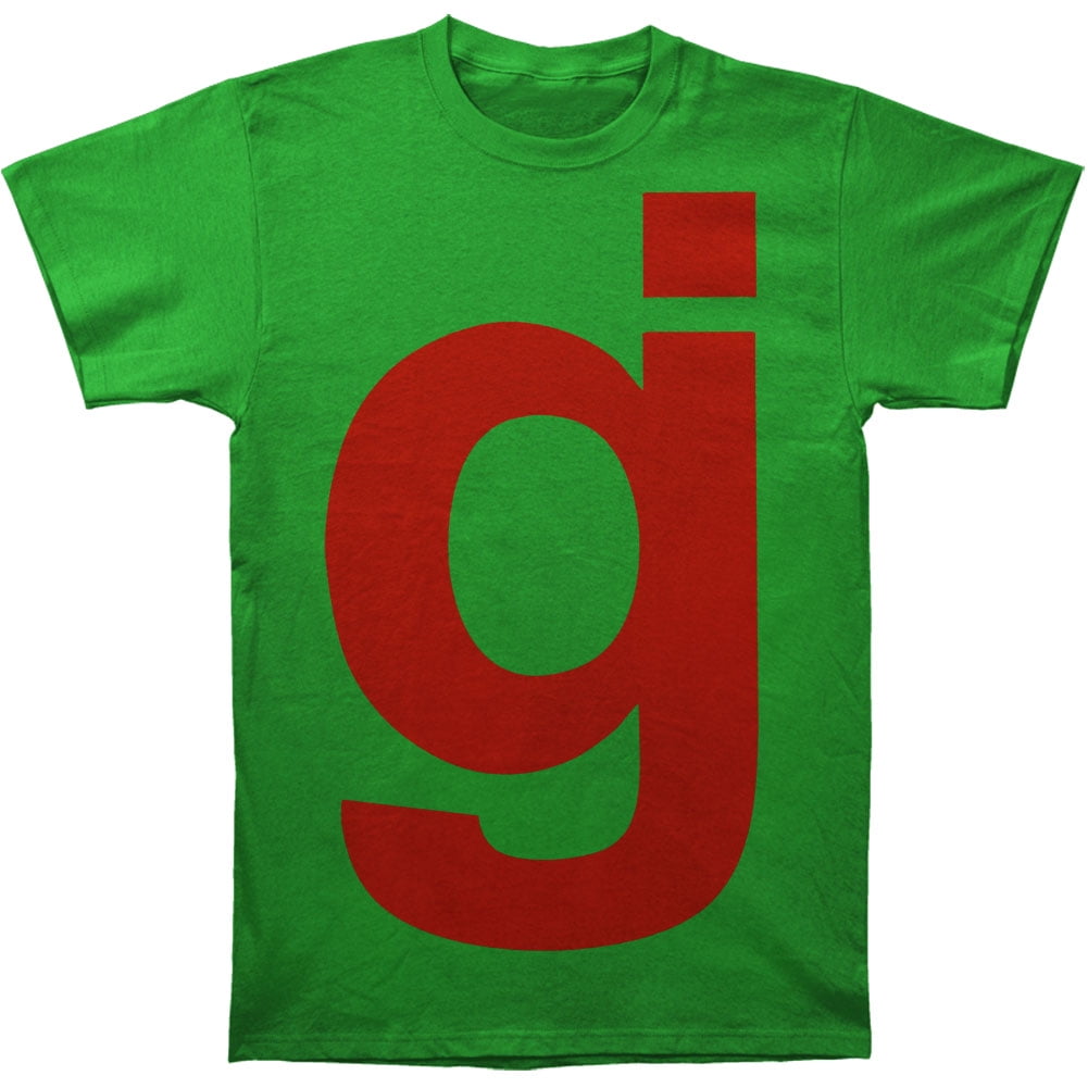 Glassjaw Men's Red On Green T-shirt 
