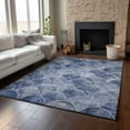 thumbnail image 6 of Addison Rugs Mayfield Washable Transitional Modern Blue Rectangle Rug, 8' x 10', 6 of 6