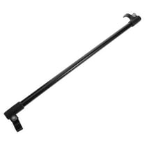 IDEANATEGRATE 1Pcs Aluminium Alloy Tent Pole for Camping Equipment Stable Support Black 52.0x4.0x3.0in