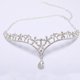 thumbnail image 1 of Boda nupcial mujer cristal flor decoración corona diadema tocado, 1 of 5