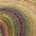 thumbnail image 1 of Ahgly Company Machine Washable Indoor Square Transitional Metallic Gold Area Rugs, 4' Square, 1 of 7