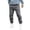 Dark Gray, variant on Track Pants Men Joggers for Men Mens Autumn And Winter High Street Fashion Leisure Loose Sports Running Solid Color Lace Up Pants Sweater Pants Trousers