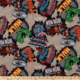 thumbnail image 2 of Avengers Marvel Comic Burst Cotton Calico Fabric, 2 of 2