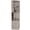 Light Grey, variant on Syrah Corner Bar Cabinet, Eight Bottle Cubbies, Double Door, Two Open Shelves Light Gray