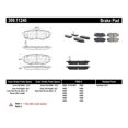 thumbnail image 2 of Stoptech 309.11240 Pastillas De Freno Deportivas Con Cuñas Y Herrajes, 2 of 4