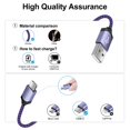 thumbnail image 4 of Cable Cargador Usb C Pixel 7 De Carga Rápida De 6 Pies, Cable Cargador De Teléfono Android Tipo C, Paquete De 2 Para Google Pixel 9 Pro Xl 8A 8 Pro 7A 7 Pro 7 6A 6 Pro 5A 5 4A; Motorola Razer/One 5G U, 4 of 5
