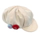thumbnail image 3 of Boina elegante para mujer, gorra con visera, suave, para pintor, taxista y conductor. Beige, 3 of 9