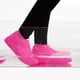 thumbnail image 5 of Cubrezapatos Cubierta impermeable reutilizable para zapatos de lluvia Bota de lluvia para exteriores de silicona (Rose Red S), 5 of 5