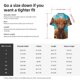thumbnail image 5 of Fotbe Cute Cow Sunflowers Art Camisa Estampada de Manga Corta para Hombre, Casual de Verano, Estilo Playero, Sin Arrugas-Small, 5 of 5