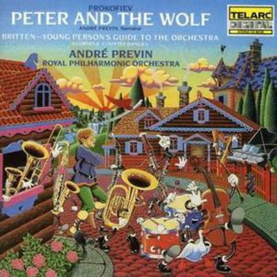Pre-Owned Prokofiev: Peter and the Wolf; Britten: Young Person's Guide to Orchestra (CD 0089408012624) by Royal Philharmonic Orchestra, Andr√É¬© Previn (conductor)