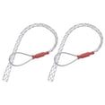 thumbnail image 1 of Uxcell Cable Pulling Grip for 7-12mm Cable 34cm Wire Mesh Puller Socks Grip Single Head,2 Pcs, 1 of 6