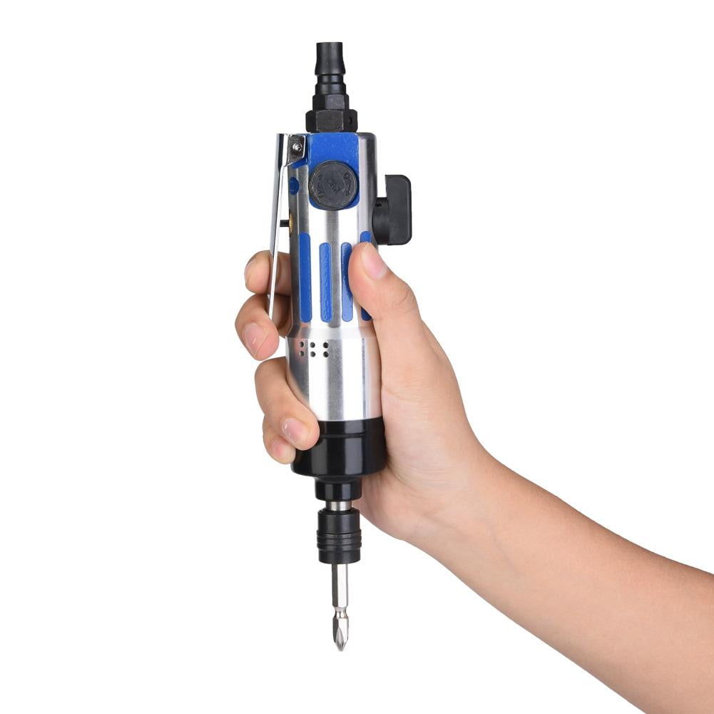 WALFRONT 1 4 Pneumatic Air Screwdriver Straight Hand Industrial Screw Driver Tool 9000rpm Pneumatic Screwdriver Industrial Air Screwdriver Walmart