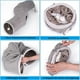 thumbnail image 4 of Túnel para gatos, túnel para gatos, túnel de tela para gatos con pelota y juguetes para gatos, túnel de juego para gatos y conejos, túnel para conejos, resistente, no se oxida, 4 of 5