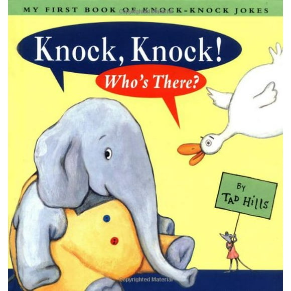 Pre-Owned Knock, Knock! Who's There? : My First Book of Knock Knock Jokes 9780689834134