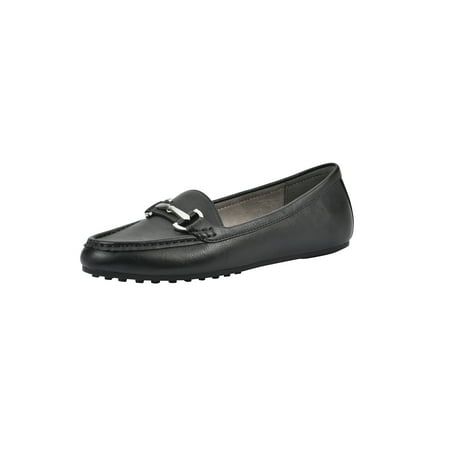 

Aerosoles Women s Comfort Buckle Loafer Shoe- Wide Width Available