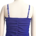 thumbnail image 4 of IBTOM CASTLE Girls Ruched Bodycon Teens Party Dress Mesh Sleeveless Pencil Short Dress Tight Dresses for Teens Holiday Blue, 4 of 7