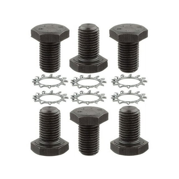 Flywheel Bolt - Compatible with 1970 - 1987 GMC Jimmy 1971 1972 1973 1974 1975 1976 1977 1978 1979 1980 1981 1982 1983 1984 1985 1986