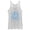 White Heather, variant on Women's Ralph Breaks the Internet Comfy Cinderella Racerback Tank Top Navy Blue Heather Medium