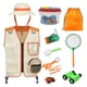 thumbnail image 2 of 12 piezas de de explorador al aire libre, juguetes de regalo, juego de binoculares para , juego de exploración al aire libre para de Naranja Hugo chaleco, 2 of 7