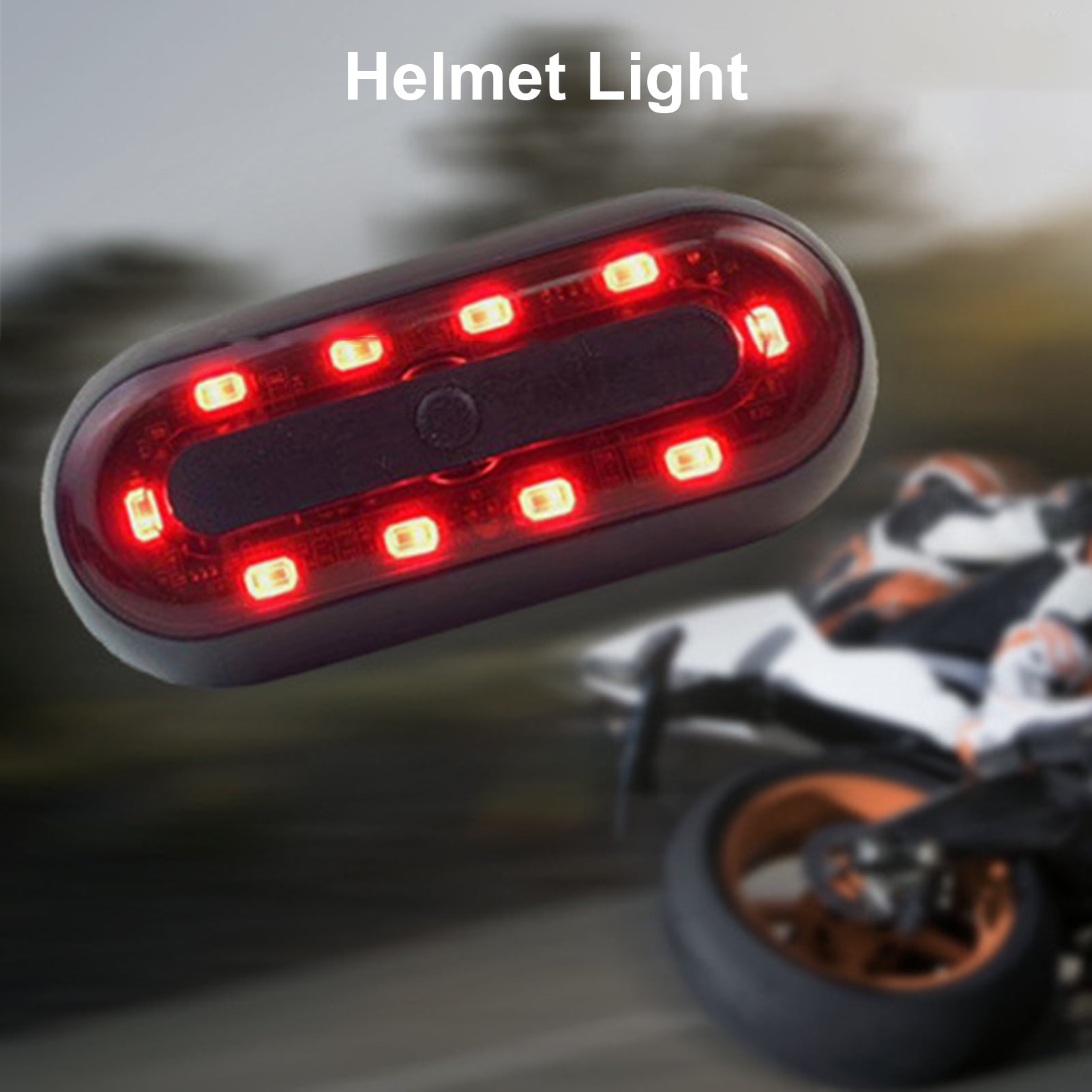 Star Home Helmet Light Rechargeable Wide Application Waterproof