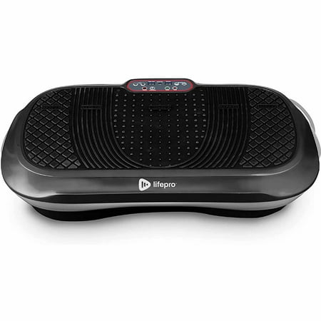 LifePro Waver Vibration Plate Home Workout Equipment for Weight Loss & Toning Muscle Exercise Machine - Black
