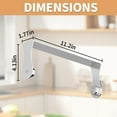 thumbnail image 6 of FLINT - Paper Towel Holder Under, Cabinet Silver Paper, Towel Holder Wall Mount,Stainles, 6 of 6