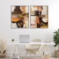 thumbnail image 2 of Stupell Industries Cromatismo Contrasting Neutrals 2 Piece Gray Framed Giclee Art Set design by Maurizio Piovan, 30 x 24, 2 of 8
