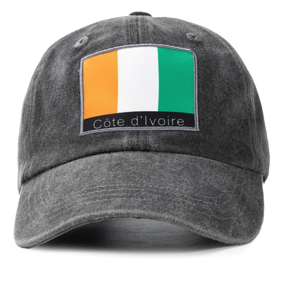 Gorra de béisbol YVJCJV Copa Mundial 2026 bandera de Costa de Marfil