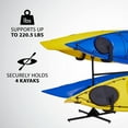 thumbnail image 3 of RaxGo Freestanding 4 Kayak Rack, Heavy Duty Kayak Stand for Indoor, Outdoor, or Dock - Standard, 3 of 6