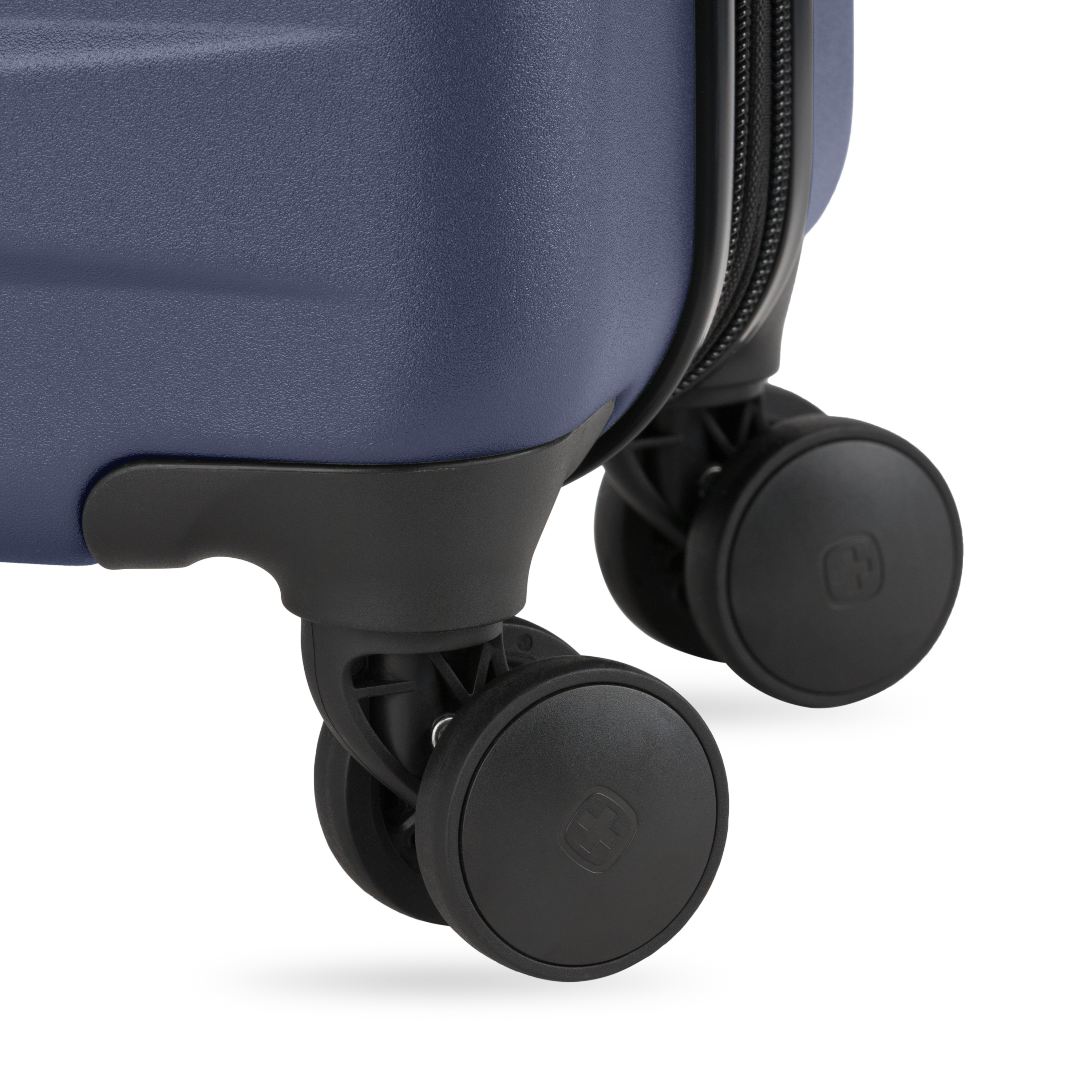 SWISSGEAR Stride Hardside Carry-On Spinner, Navy Blue