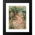 thumbnail image 2 of Tadeusz Makowski 11x14 Black Modern Framed Museum Art Print Titled - In a Bath (1907), 2 of 5