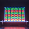 thumbnail image 2 of OnDisplay Luxe Glowing Acrylic Four In a Row Game w/Lights & Remote Control (Pink/Yellow), 2 of 7
