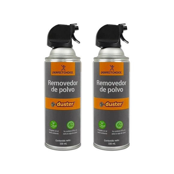 Paquete de 2 aires comprimidos Perfect Choice ecológico 330 ml PC-034100