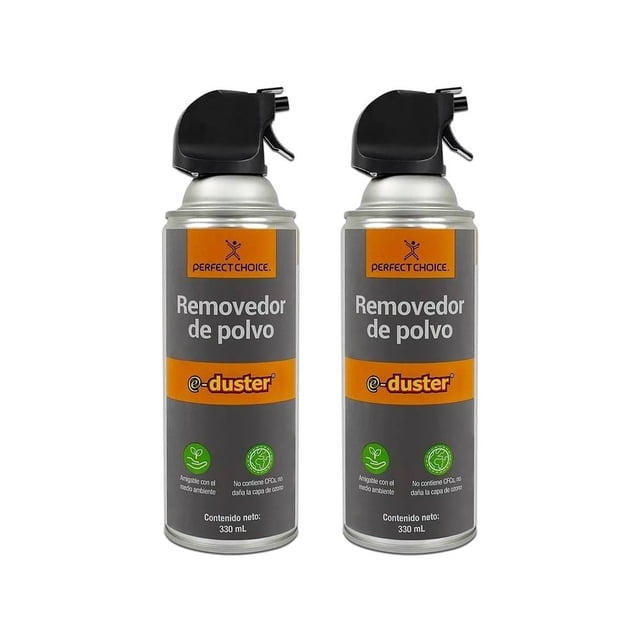 Paquete de 2 aires comprimidos Perfect Choice ecológico 330 ml PC-034100