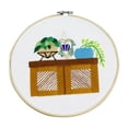 thumbnail image 1 of Abbracc Gamme Complète de Broderie Point de Croix pour Débutants Style8, 1 of 9