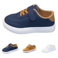 thumbnail image 2 of YunPes Unisex Kids Skate Shoes Hook & Loop Bungee Straps Sneakers Casual Comfortable Low-Top Sport Shoes for Preschoolers & Toddler, 2 of 5