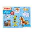 thumbnail image 2 of Melissa & Doug Puzzle À Chevilles Copains Animaux De Compagnie, 2 of 3