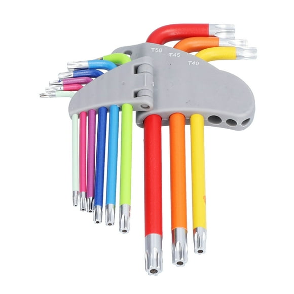 Long Arm Hex Key,9Pcs Hex Wrench Star Hex Key Tool Star Hex Wrench Built to Last