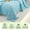 Blue, variant on Storsr Cool Feeling Silk Fiber Summer Comforter - Polyester, Solid Color, 150x110cm, Machine Washable