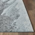thumbnail image 5 of 5â€™ x 8â€™ Blue Gray Abstract Mist Modern Area Rug, 5 of 9