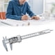 thumbnail image 5 of VERNIER CALIPER DIGITAL PLÁSTICO CON TIEL LCDElectronic Vernier Caliper LCD 0-150mm Micrómetro Longitud doméstica Medición Medidor Regla de carpintería Operado por batería Tipo 2 Sweethay TO000926-02, 5 of 7