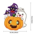 thumbnail image 3 of FufuCrick Halloween Car Trunk Flag, 46x49 Inches Polyester Decorative Banner for Halloween Decor, Static Outdoor Ornamental Display for Halloween Party Decorations, Multicolor, 3 of 7