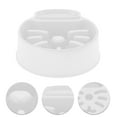 thumbnail image 3 of Unique Bargains Bol pour Animaux en Forme de Chat pour Camping Intérieur et Extérieur PP Blanc, 3 of 4
