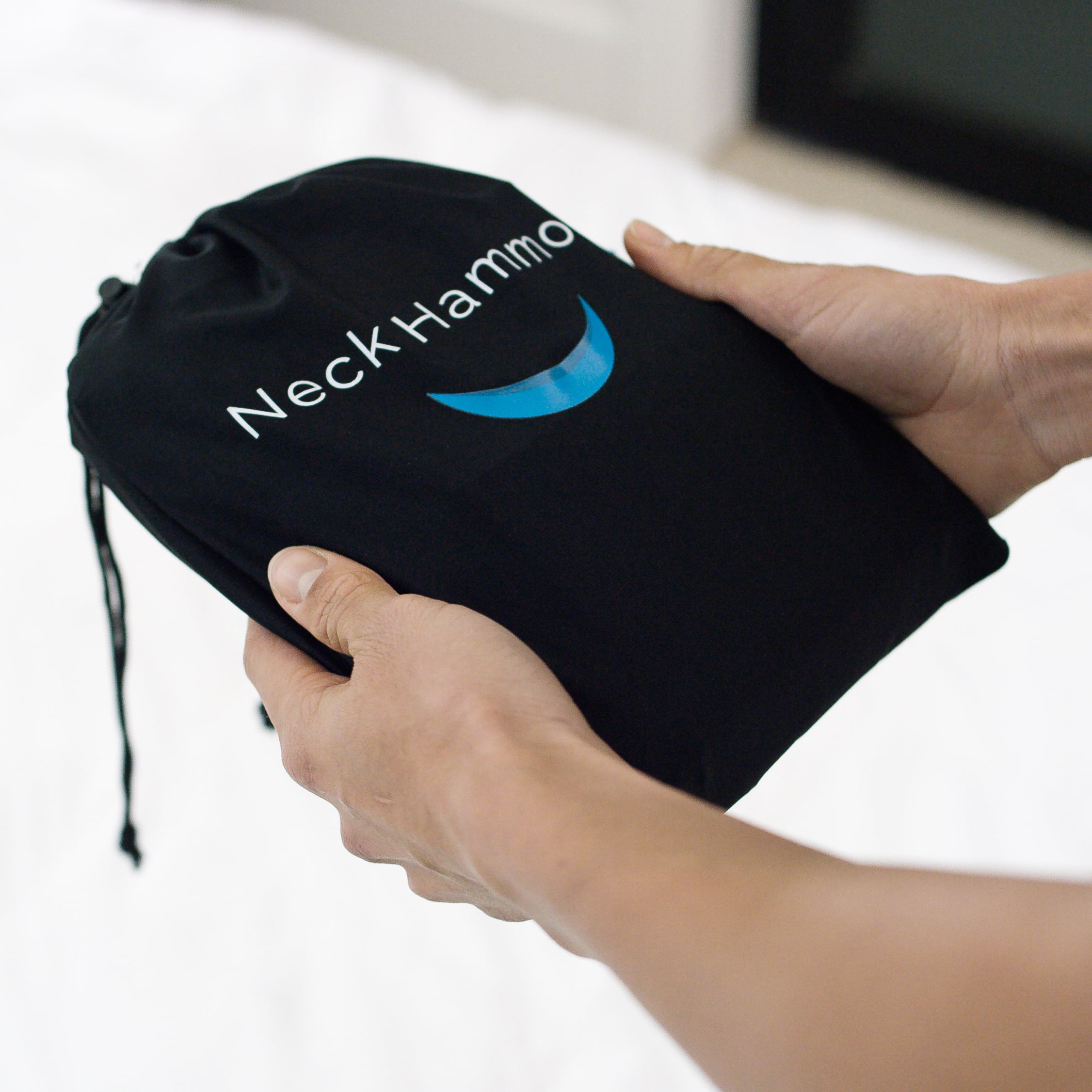 The Original Neck Hammock - Cervical Traction Device for Pain Relief -  Portable Neck Stretcher and Decompression Device for Tension Relief