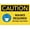 Warning Sign 3, variant on Caution Free Range Children Metal Sign - Aluminum Indoor/Outdoor Durable Metal Warning Sign for Garage & Warehouse - Industrial Decor 8x12 Inch