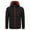 Black, variant on MIDCKE Winter Heated Jacket Men Women 3 Heating Zones Electric Warm Heated Coat Quilted Lightweight Hooded Puffer Jacket Snow Ski Outwear