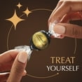 Lindt LINDOR 70% Extra Dark Chocolate Candy Truffles, 5.1 oz Bag-2pk, With White Bowl By OMA