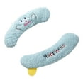 thumbnail image 6 of Fleece Toilet Seat Cover Plush Warm Seat Pad with Adhesive Backing for Home Bathroom(Blue), 6 of 6